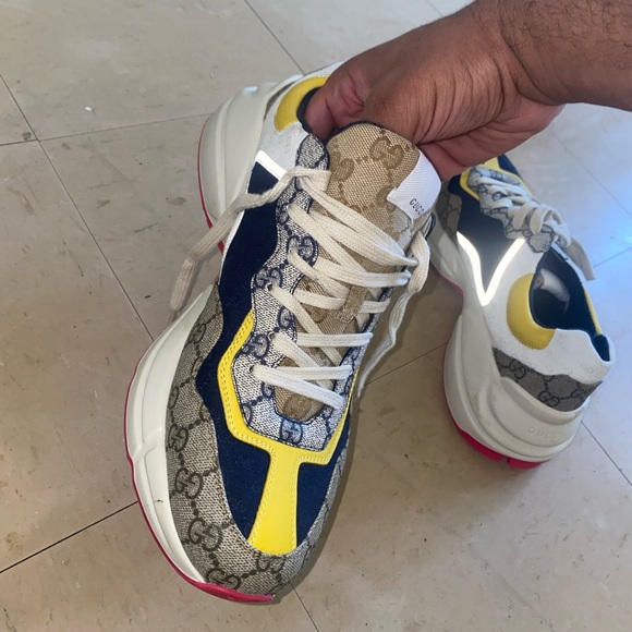 Men's GG Rhyton sneaker - Picture 6 of 8